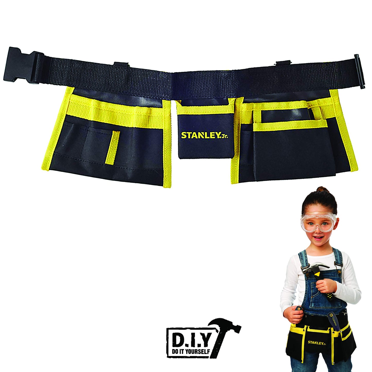 Stanley Jr. - Tool Belt, Tools Ages 5+ (T010M-Sy), Mixed