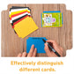 Sunezlgo 12 Pack Trading Card Storage Box,Cardboard Sports Game Card Storage Collector Boxes With 20 Pcs Dividers,Card Organizer