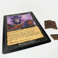 Citadel Black Mtg Buff Counters Expansion Set Of 30 Metal Tokens - With Velvet Drawstring Pouch, Antique Gold & Copper Finish Metal Tokens, Magic: The Gathering