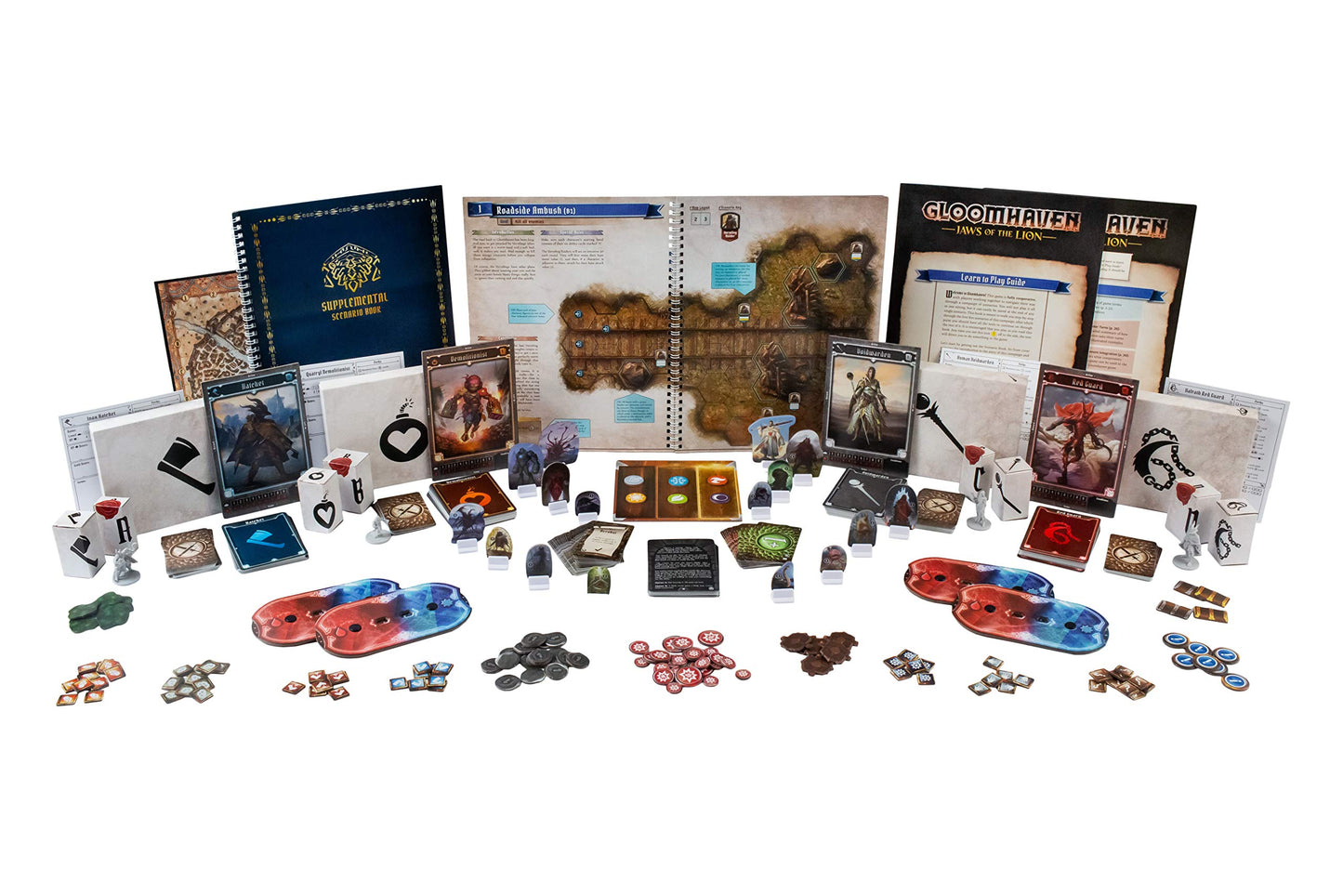 Gloomhaven Jaws of The Lion Board Game for Ages 14+, 2+ Players, Multicolor, Model CPH0501