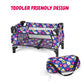 Baby Doll Crib Set, Doll Pack N Play Bassinet Blanket & Carry Bag For Baby Doll Playpen Fits Up To 20' In Doll | Allows For Easy Compact Folding For Storage Toy Crib Doll, Excellent Pretend Play Gift