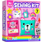 KRAFUN My First Sewing Kit for Beginner Kids Arts & Crafts  7 Easy DIY Projects of Stuffed Animal Dolls and Plush Pillow Craft  Instructions & Felt  Gift for Girls  Boys  Learn to Sew  Embroidery-New
