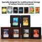Artboutiq Mtg Deck Box For Commander Display,Card Deck Box Fits 100 Double Sleeved Cards, Magic Commander Tcg Card Storage Box W