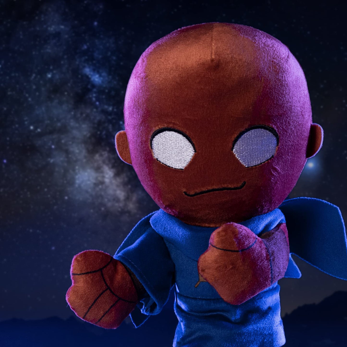 Bleacher Creatures 8" Marvel What If The Watcher Plush Toy - Soft Chibi, Crystal Velboa Polyester, The Watcher Color, Model K8-MVM-WAT