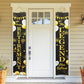 Untumble Retirement party decorations for both men & women, Black & Gold Door banner 2 pcs  Happy Retirement & The Legend ha