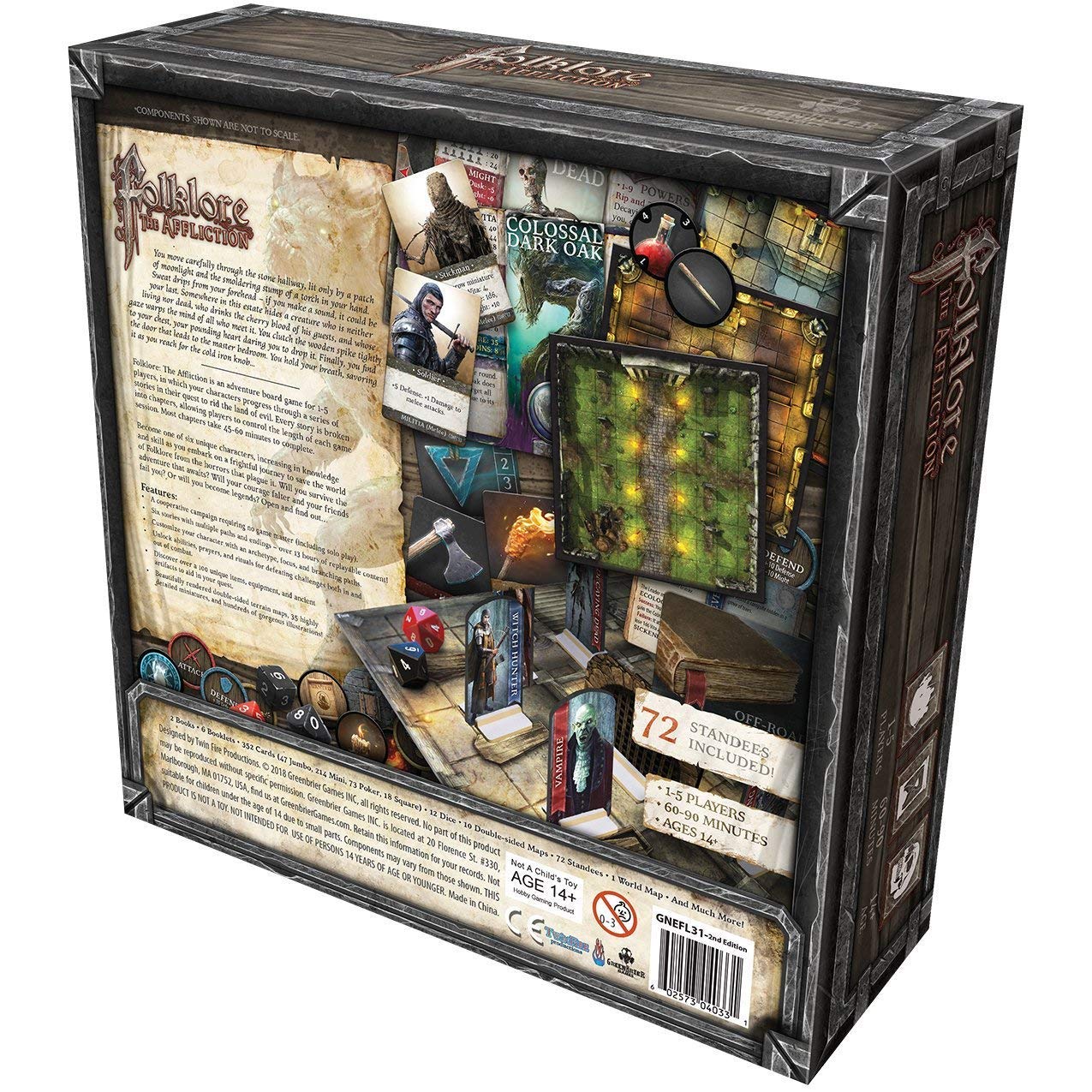 Greenbrier Games Folklore: The Affliction Core Game 2E