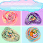 Wujyly 24 Pack Slime Kit - Soft & Non-Sticky Butter, Cloud & Crystal Slime - 12 Axolotl, 6 Highland Cow, 6 Capybara Charms - Diy