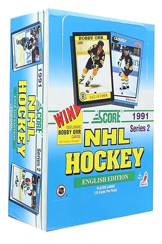 SCORE 1991/92 Canadian English Series 2 Hockey Hobby Box - Paper Collectible