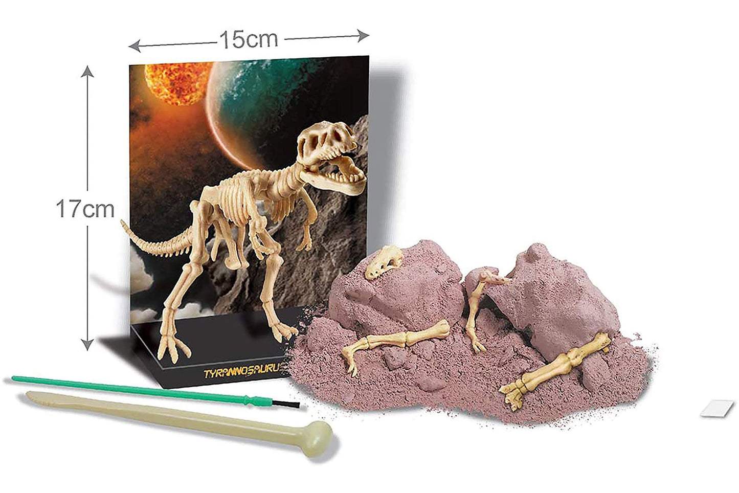 4M Kidzlabs Dig A Dino Tyrannosaurus Rex, Paleontology Skeleton Fossil Dinosaur Discovery - Stem Toys Educational Gift For Kids & Teens, Girls & Boys