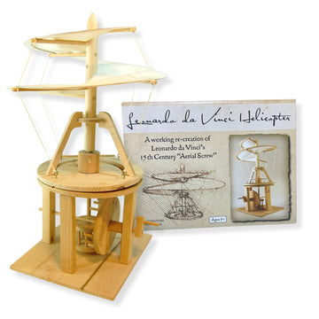 Pathfinders Stem Kit Leonardo Davinci Helicopter Aviation Model Building Kit Educational Toys For Ages 8-13 Engineering Toy For