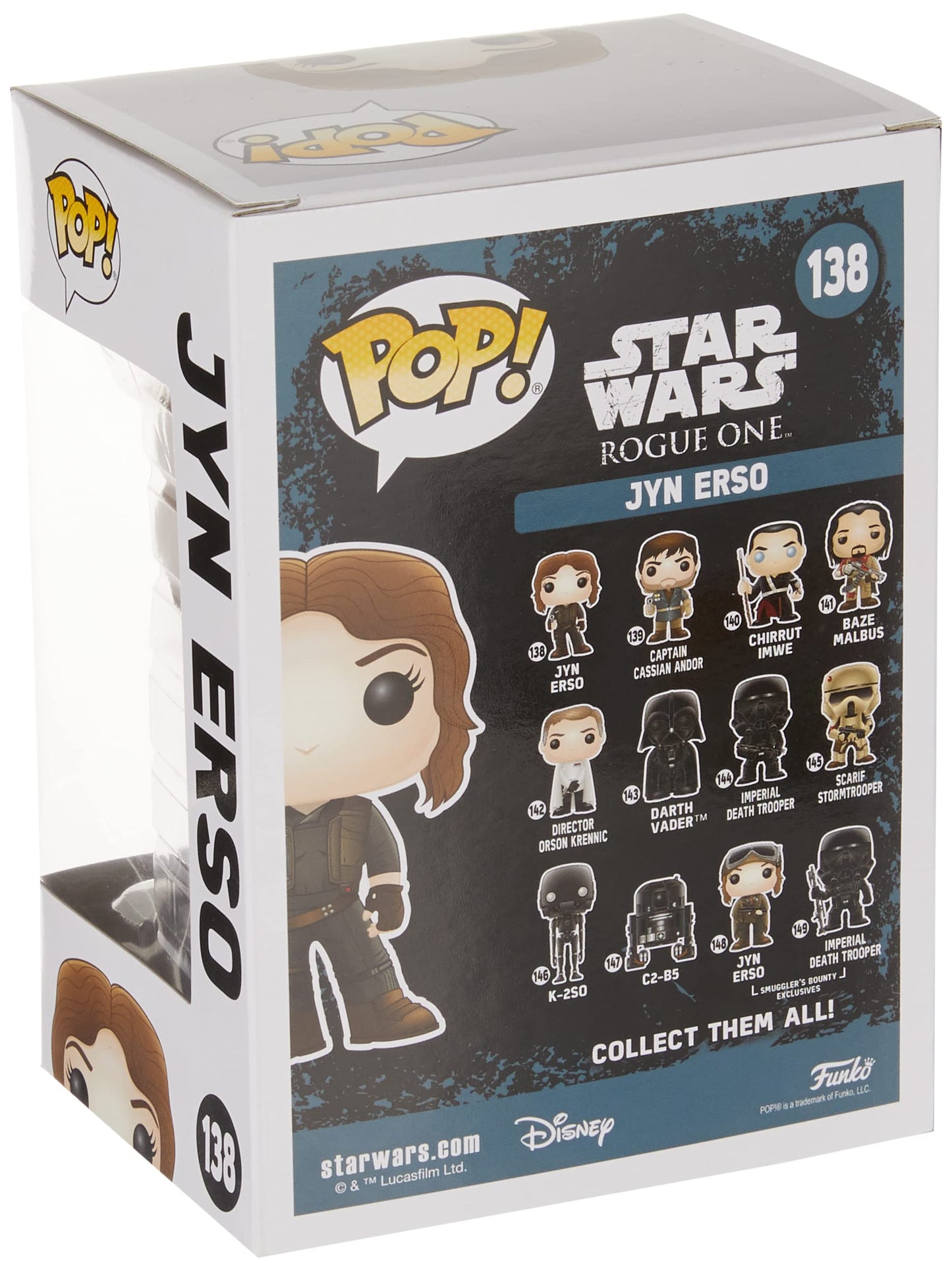 Funko Pop Star Wars Rogue One Jyn Erso Action Figure