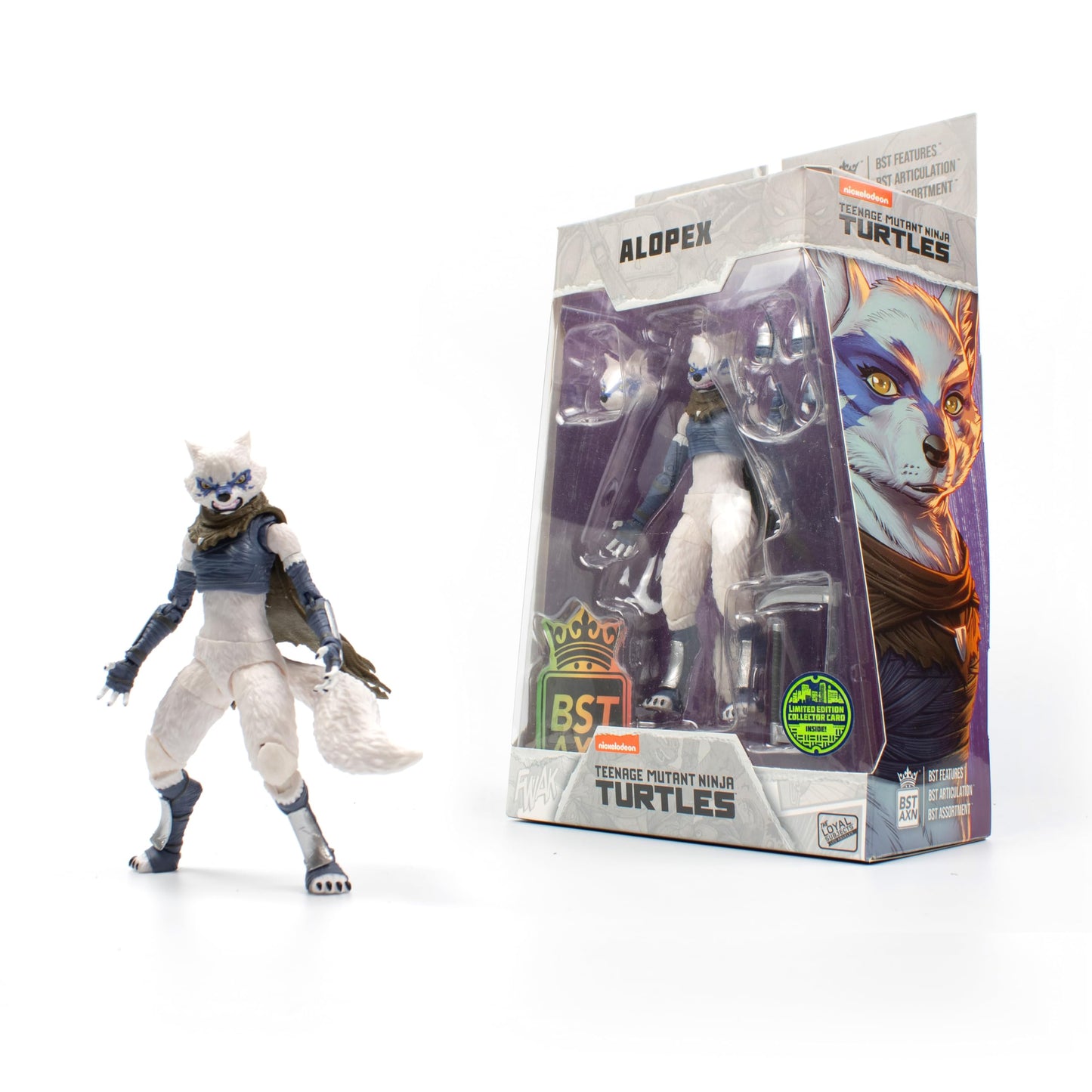 Teenage Mutant Ninja Turtles BST AXN IDW Inspired Alopex 5-inch Action Figure