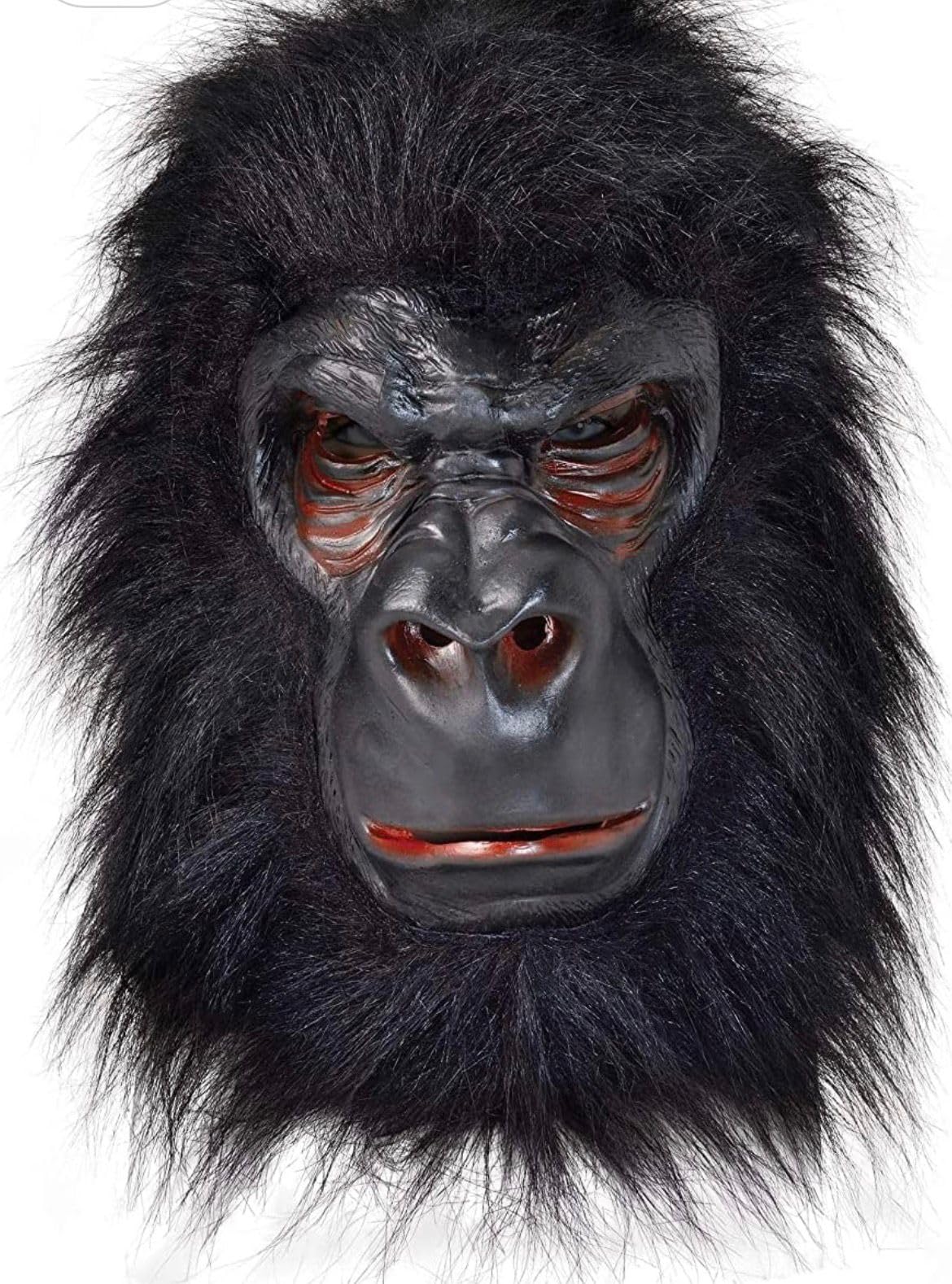 Popo Toys Animal Gorrilla Face Mask For Kids | Party Supplies For An Animal Themed Halloween/Holi | Pack Of 1 (Black