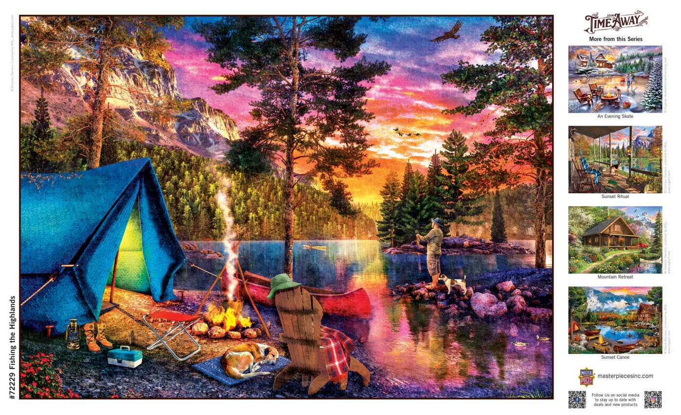 Fishing The Highlands 1000 Pc