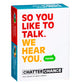 Chatterchance Family: Conversation Card Games - Family Fun Game For Day & Night Party Or Car Road Trip - 80 Thought Provoking Family Questions - Deck Of Question Cards Gift For Kids, Teens & Adults