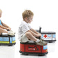 Italtrike La Cosa Ride On Toy For Toddlers & Kids, Indoor & Outdoor Use, Safe Design, Sturdy 360-Degree Child-Safe Wheels, Features Storage Compartment, 1-6 Years, Made In Italy (Police)
