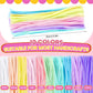 HOIRIX 300Pcs Pipe Cleaners Chenille Stem,Pipe Cleaner Crafts,Craft Supplies Bulk for DIY Arts Crafts Project (Macaron-10color)