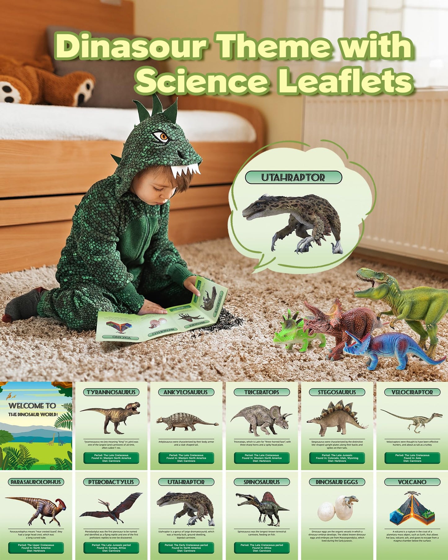 Magnetic Color And Number Maze,Dinosaurs Montessori Toys For 3+ Year Old Boys Girls, Fine Motor Skills Wooden Puzzles Board Game