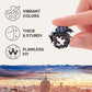 Unidragon Original Wooden Jigsaw Puzzles - City Morning New-York, 125 Pcs, Small 9'X6.2', Beautiful Gift Package, Unique Shape Best Gift For Adults And Kids