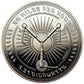 Iron Gut Publishing Back to the Future Collectable Coin 25th Anniversary Clock Tower (silver plated)