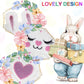 Parkiststar Plush Diary, Diary With Lock For Girls, Cute Rabbit Kids Journal Notebook Set, Lined Plush Notebook With Pen And Loc