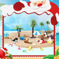 Soulchen 18 Pcs Christmas Aquarium Decorations Miniature Christmas Fish Tank Decorations Mini Resin Santa Clause Xmas Tree Figur