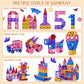 Lilybuds Magnetic Tiles For Kids Toddlers Ages 3-5 4-8 8-10, Magnetic Building Blocks For Kids Ages 4-8 8-12, Educational Magnet