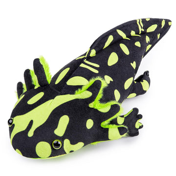 Zhongxin Made Large Axolotl Plush - Super Large Weighted Green Axolotl Stuffed Animal, 30 Inches Long, Realistic Cute Ambystoma Creepy Amphibians Plush Toys, Unique Plush Gift Collection For Kids