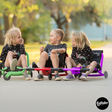 Ezyroller Mini Ride On Toy For Kids Age 2-5 Years, Up To 45 Lbs - Purple