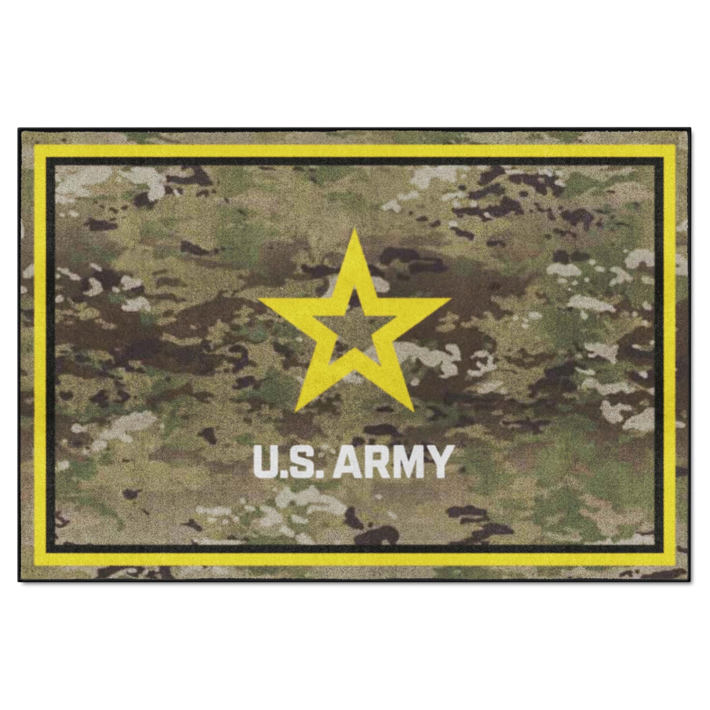 Fanmats 7185 US Army 5 x 8 Nylon Rug