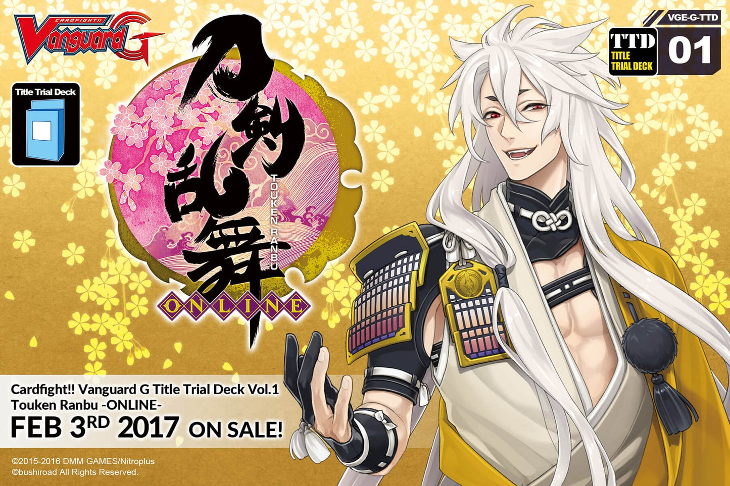 Touken Ranbu -Online- G Title English Trial Deck