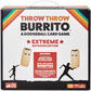 Exploding Kittens Presents Throw Throw Burrito Extreme Outdoor Edition - An Outdoor Dodgeball Card Game - Family Party Card Games for mature-themeds  Teens & Kids 7+ - 120 Cards & 2 Huge Inflatable Burritos