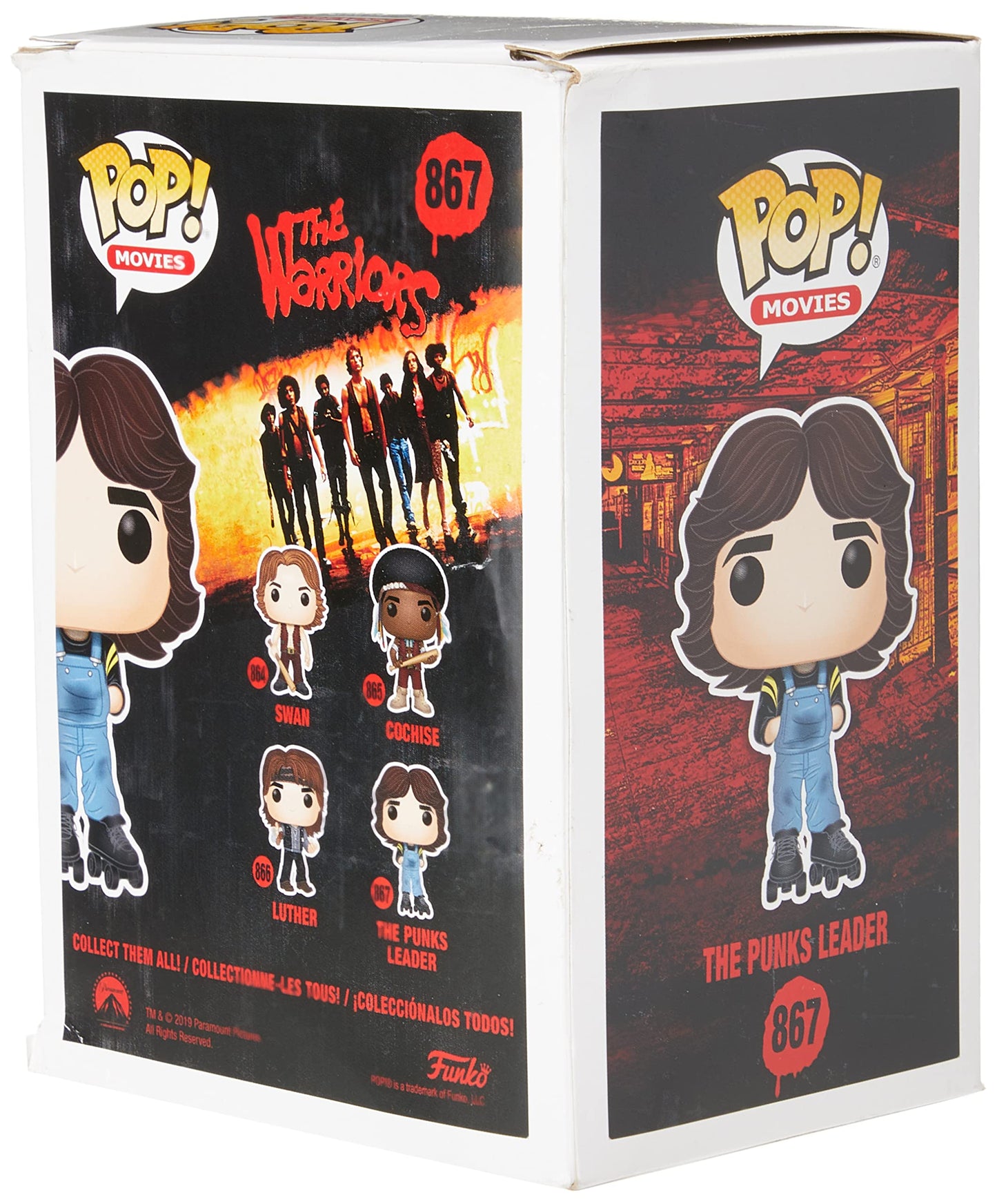 Funko Pop! Movies: Warrior - Rollerskate Gang Leader, Multicolor