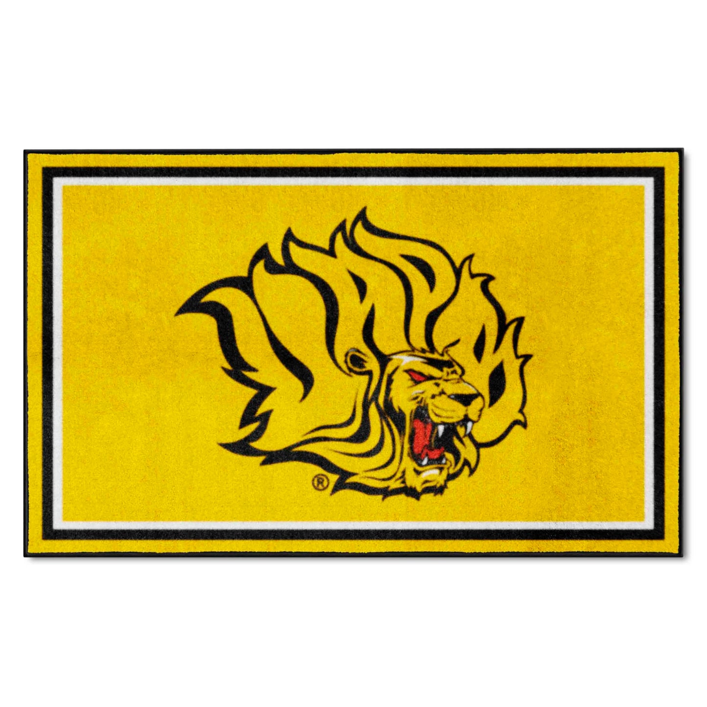 FANMATS 18718 NCAA University of Arkansas at Pine Bluff 4x6 Rug