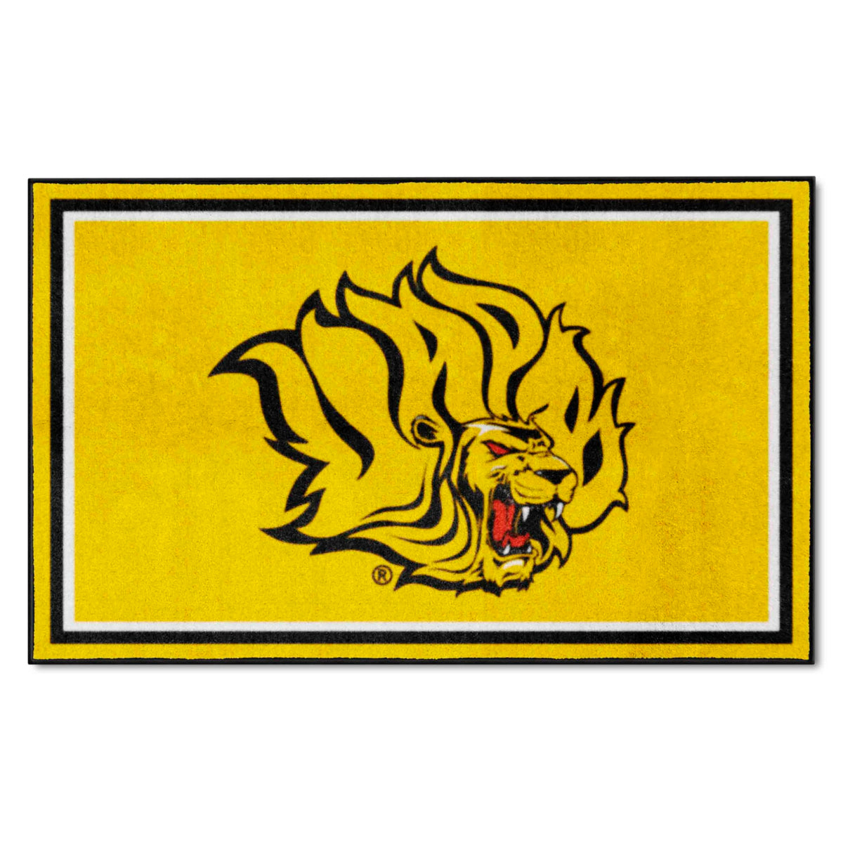 FANMATS 18718 NCAA University of Arkansas at Pine Bluff 4x6 Rug