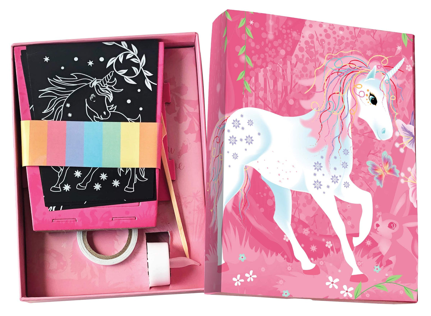 BOX CANDIY Totally Twilight Magical Unicorn Lantern Kit in Keepsake Box to Make and Enjoy