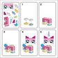 Lego Movie 2 Unikitty Staticker - Non-Adhesive, Static Cling Wall Decor for Bedroom, Game Room