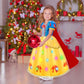 Meland Princess Dress - Light Up Princess Dress Up Clothes For Girls 3-8 Princess Costumes For Girls Toddlers Birthday Gift (9-1