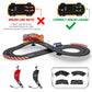 Rcovasc Kids Toy-Electric Powered Slot Car Race Track Set, Hot Wheels Track, Race Track Car Garage, Boys Toys, Race Tracks For Kids Ages 4-8, For 5 6 7 8-12 Year Old Boy Girl Best Gifts