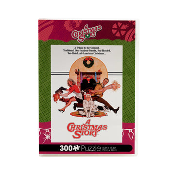 Aquarius A Christmas Story Vuzzle (300 Piece Jigsaw Puzzle) - Glare Free - Precision Fit - Officially Licensed A Christmas Story Merchandise & Collectibles - 8.5 X 11.5 Inches