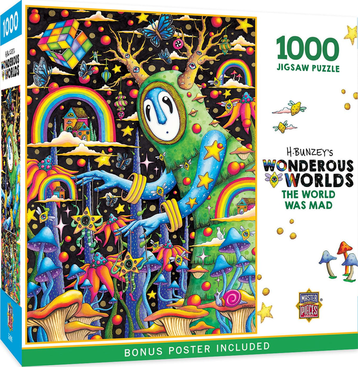 MasterPieces 1000 Piece Jigsaw Puzzle for Adults and Family  The World was Mad  19.25x26.75