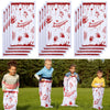 12 Pack Halloween Potato Sack Race Bags Kids Halloween Outdoor Games for Adults and Family 40 x 20 Inches Relay Race Games Party