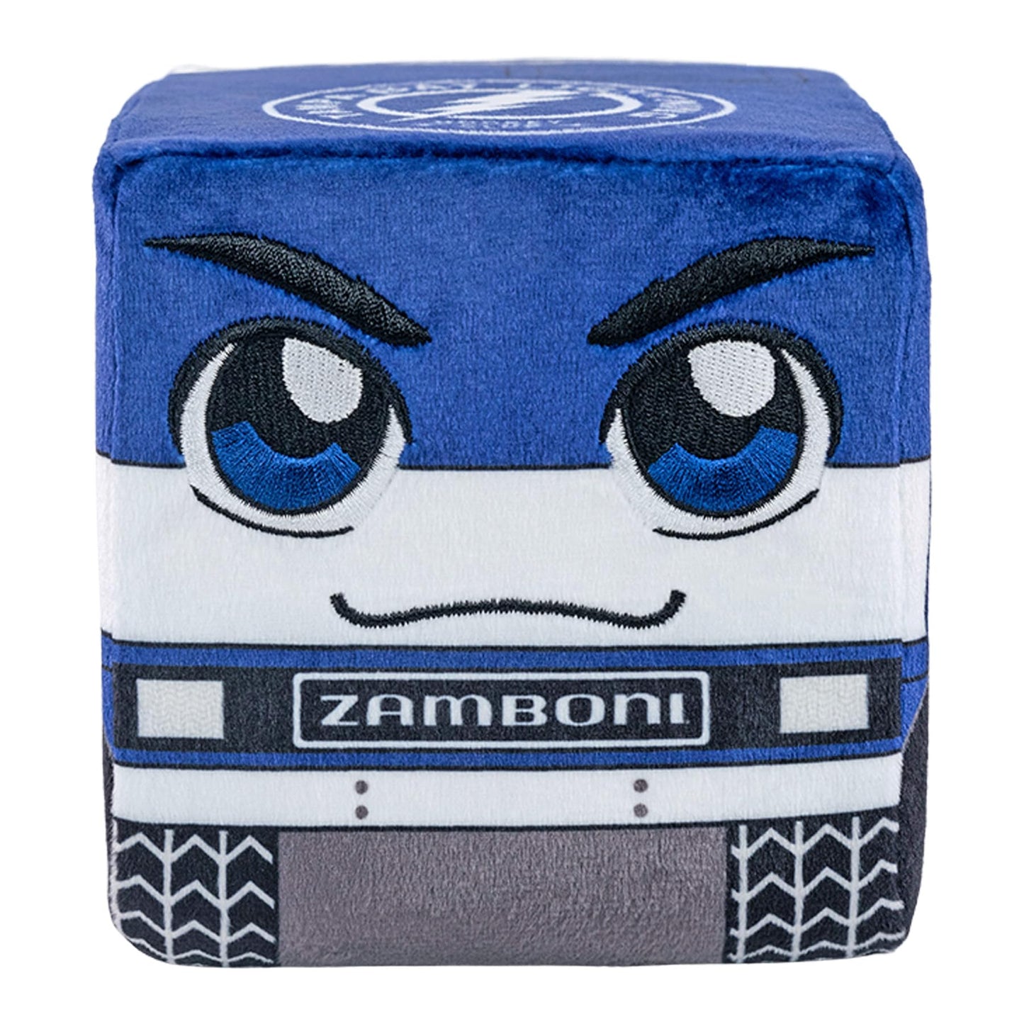 Bleacher Creatures Plush Zamboni 7" - Tampa Bay Lightning, Soft Crystal Velboa Polyester, Model K8-NHZ-TBL-ZAM