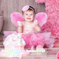 Riceshoot 30 Pcs Kid Fairy Wing For Girl Butterfly Wings Princess Cosplay Fairy Costume Christmas Halloween Birthday Dress Up(Cu