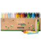 Honeysticks Jumbo Crayons (24 Pack) - 100% Pure Beeswax Crayons - Non Toxic Crayons For Kids - Large Crayons, Easy To Hold And Use, Unbreakable, Eco Friendly, Preschool Art Supplies, For Kids 2-4, 4-8