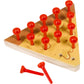 Toysmith Pizza Peg Puzzle Game, Fun Size