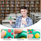 Yrissmiss Fidget Toys Adults,Fidget Pad Fidgets,Autism Figette Cubes,Cool Fidget Clicker Controller Desk Toys,Anxiety Relief Stress Adhd Toys,Sensory Fidget Cubes Gifts For Kids Teens Boys(Green)
