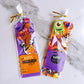 Winlyn Halloween Craft Kits - 36 Sets DIY Foam Stickers, 6" Long - Orange, Yellow, Green, Purple, Black - Perfect for Kids Classroom Activities