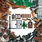 Door Street Lamp Bricks Accessories Toys City House Parts Garden Classic Road Light Building Block Creative Diy Construction