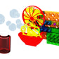 E-Blox Building Blocks Stem Circuit Kit, Build Your Own Bubble Machine, Bubble Solution Included, Great Science Project For Litt
